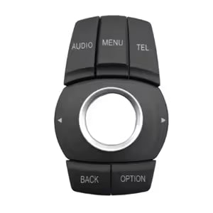 CIC Multimedia Buttons-Model A Black 65829381678-C7 Compatible With BMW BMW 1 3 Series X3 F20 F25 F30