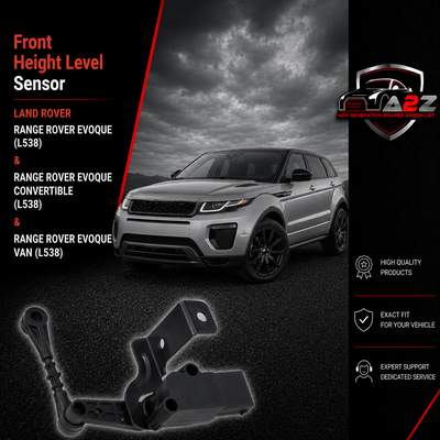 Front Height Level Sensor LR024221 Compatible With LAND ROVER RANGE ROVER EVOQUE (L538) & RANGE ROVER EVOQUE Convertible (L538) & RANGE ROVER EVOQUE VAN (L538)