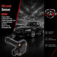 Oil Level Sensor 12617607910 12610412430 12610422012 12617506689 12617540351 12617549805 12617567723 Compatible With BMW 3 Series E90 & 5 Series E60 F10 & 6 Series Convertible F12 & 7 Series F02 E66 & X5 E70 & X6 E71, E72 & Z4 Roadster E89