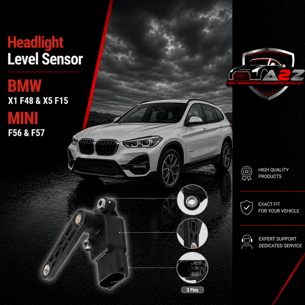 Headlight Level Sensor 37146870200 37146867646 37146853747 37146895467 Compatible With BMW X1 F48 & X5 F15 & MINI F56 & MINI F57