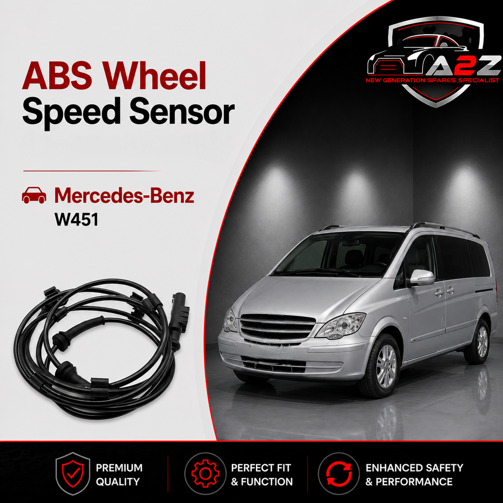 ABS Wheel Speed Sensor 4515400117 Compatible With Mercedes Benz W451