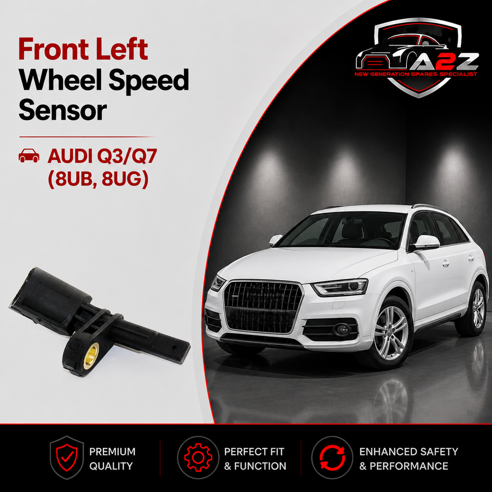 Front Left Wheel Speed Sensor 7H0927807 WHT003857 Compatible With AUDI Q3/Q7 (8UB, 8UG)