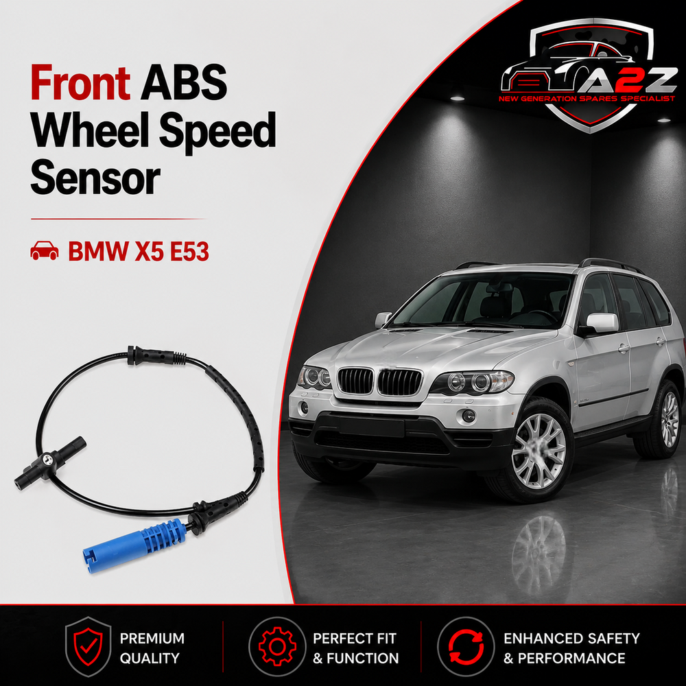 Front ABS Wheel Speed Sensor 34526771704 Compatible With BMW X5 E53