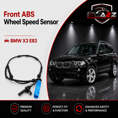 Front ABS Wheel Speed Sensor 34523420330 Compatible With BMW X3 E83