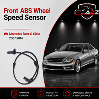 Front ABS Wheel Speed Sensor 2075400017 Compatible With Mercedes Benz W204