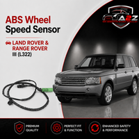 ABS Wheel Speed Sensor SSB500062 SSF500021 Compatible With LAND ROVER & RANGE ROVER III (L322)