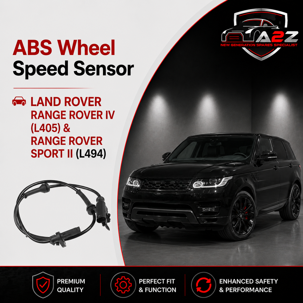 ABS Wheel Speed Sensor LR033457 CPLA2C190AB Compatible With LAND ROVER RANGE ROVER IV (L405) & RANGE ROVER SPORT II (L494)