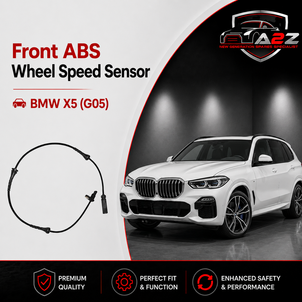 Front ABS Wheel Speed Sensor 34526878159 34526895655 Compatible With BMW X5 (G05, F95) & X5 Van (G05) & X6 (G06, F96) & X7 (G07)