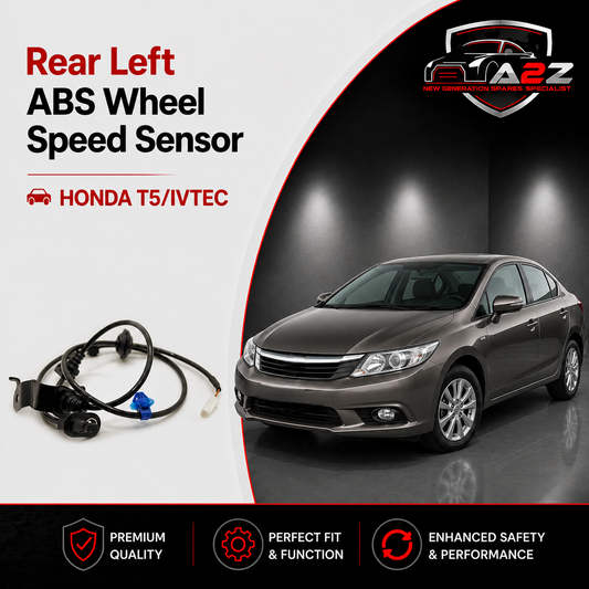 Rear Left ABS Wheel Speed Sensor 57475TF003 Compatible With HONDA T5/IVTEC