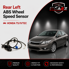 Rear Left ABS Wheel Speed Sensor 57475TF003 Compatible With HONDA T5/IVTEC