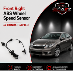 Front Right ABS Wheel Speed Sensor 57450TF003 Compatible With HONDA T5/IVTEC
