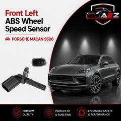 Front Left ABS Wheel Speed Sensor 95B927803 95B927803A 95B927803B Compatible With PORSCHE MACAN 95B0