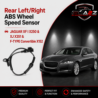 Rear Left/Right ABS Wheel Speed Sensor C2P15770 Compatible With JAGUAR XF I X250 & XJ X351 & F-TYPE Convertible X152