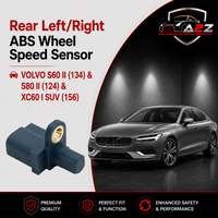 Rear Left/Right ABS Wheel Speed Sensor 30736634 30736895 31423573 31274612 31423573 32373145 30793635 Compatible With VOLVO S60 II (134) & S80 II (124) & XC60 I SUV (156)