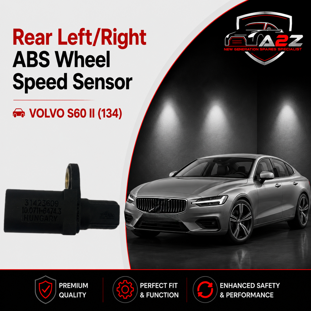 Rear Left/Right ABS Wheel Speed Sensor 13042888 31423609 31317076 Compatible With VOLVO S60 II (134)