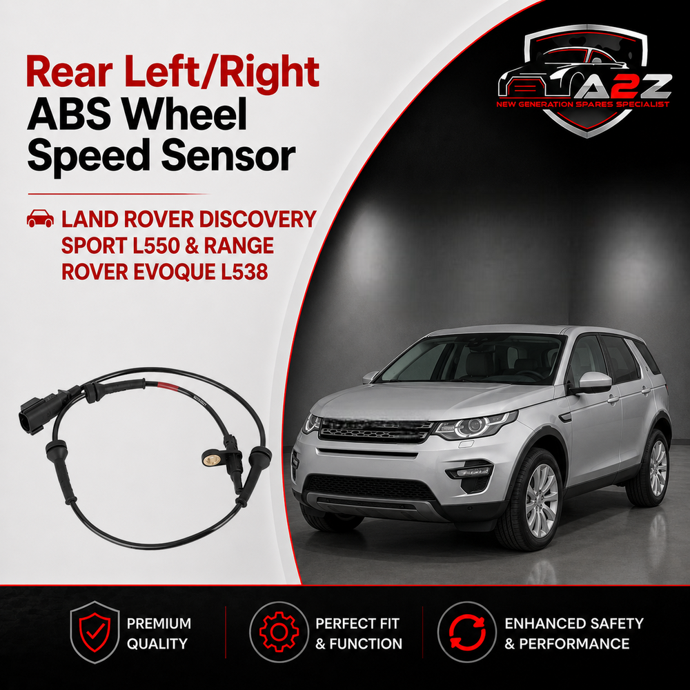 Rear Left/Right ABS Wheel Speed Sensor LR024208 LR066868 LR082224 LR089146 Compatible With LAND ROVER DISCOVERY SPORT L550 & RANGE ROVER EVOQUE L538