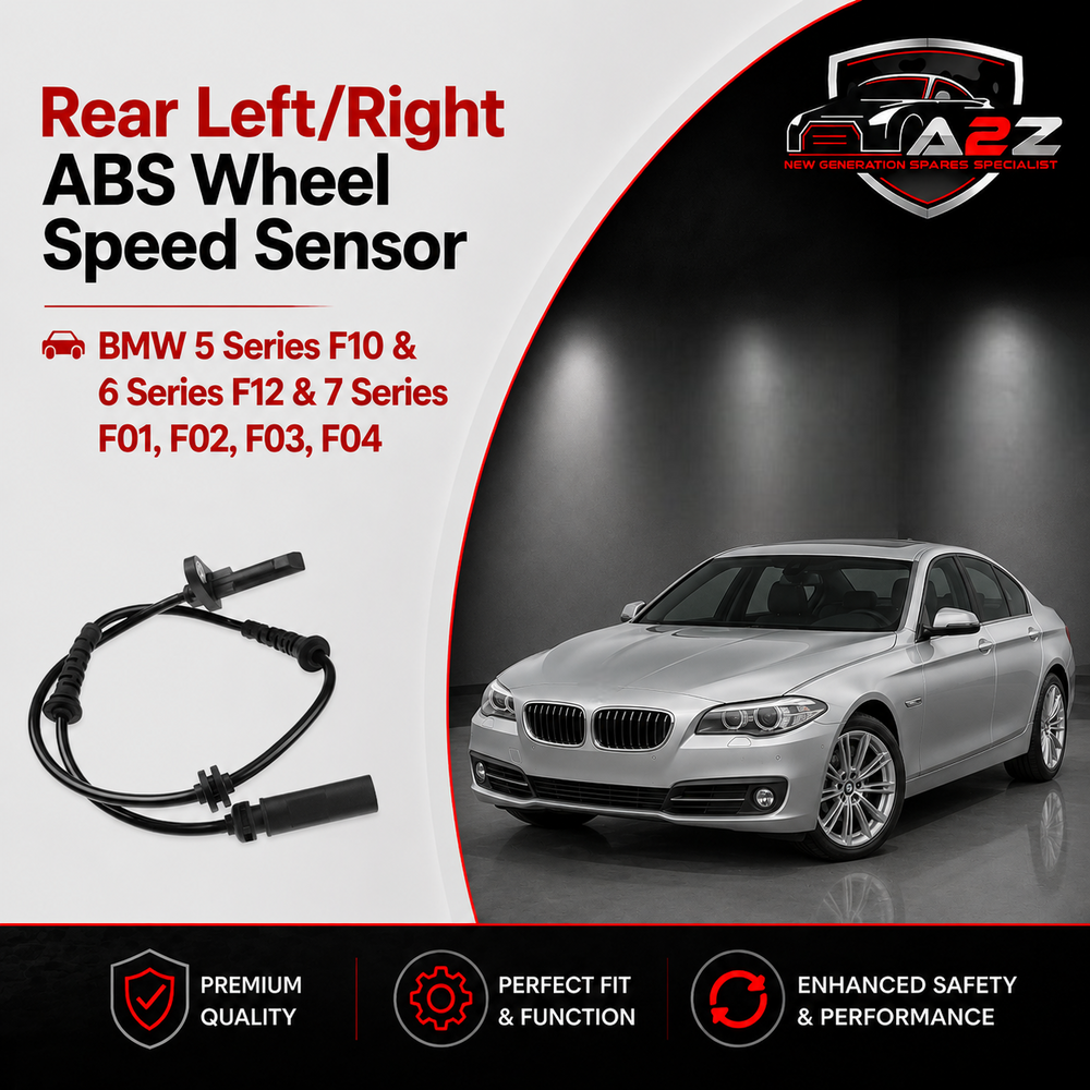 Rear Left/Right ABS Wheel Speed Sensor 34526784901 Compatible With BMW 5 Series F10 & 6 Series F12 & 7 Series F01, F02, F03, F04
