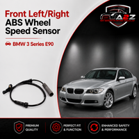 Front Left/Right ABS Wheel Speed Sensor 34526762465 Compatible With BMW 3 Series E90