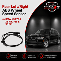 Rear Left/Right ABS Wheel Speed Sensor 34526771777 Compatible With BMW X5 E70 & X5 F15, F85 & X6 E71