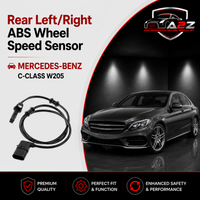 Rear Left/Right ABS Wheel Speed Sensor 2059058503 A2059058503 Compatible With MERCEDES-BENZ C-CLASS W205