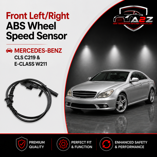 Front Left/Right ABS Wheel Speed Sensor 2115401817 2115402317 2115401317 2115402917 Compatible With MERCEDES-BENZ CLS C219 & E-CLASS W211