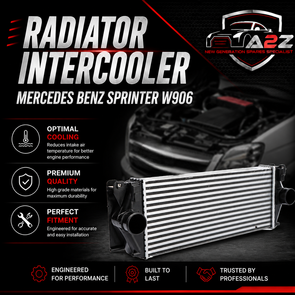 Radiator Intercooler 9065010201 Compatible With Mercedes Benz Sprinter W906
