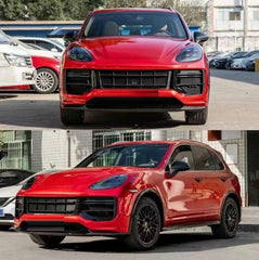 A To Z Compatible With Porsche Cayenne 958 (2011-2014) Το 2024 9y0.2 Upgrade Facelift Conversion Bodykit Bumper Hood Trunk Headlight Taillight CC-6319 (Shipping Cost Not Included In Price)