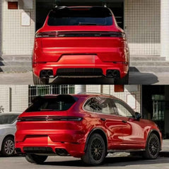 A To Z Compatible With Porsche Cayenne 958 (2011-2014) Το 2024 9y0.2 Upgrade Facelift Conversion Bodykit Bumper Hood Trunk Headlight Taillight CC-6319 (Shipping Cost Not Included In Price)