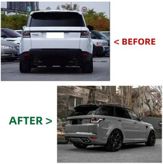 A To Z Compatible With Range Land Rover RR Sport L494 2014-2017 Upgrade Facelift Convert To 2018-2022 Svr Style Bodykit Bumper Headlight Taillight CC-5866 (Shipping Cost Not Included In Price)