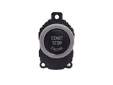 Engine One Button Start Stop Button Switch Cover 61319153832-A Compatible with BMW 5 Series (F10) & 7 Series (F01, F02, F03, F04)