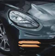 A To Z Compatible With Porsche Panamera 970 2009-2016 970.1970.2 Upgrade Facelift Convert To 2017 Turbo 7 Style Modified Bumper Headlights Bodykit Front CC-9832 (Shipping Cost Not Included In Price)