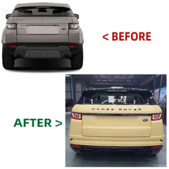 A To Z Compatible With Land Range Rover Rr Evoque 2010-2015 Upgrade Facelift Conver To 2017 Evoque Sva Bodykit Bumper Side Skirts Grill CC-9827 (Shipping Cost Not Included In Price)