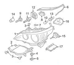 Headlight Ballast Control Unit 63126937223 For BMW 5 Series E60 Tag-BL-28