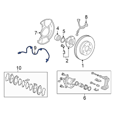 Front Right ABS Wheel Speed Sensor 57450SNA003 57450SNA013 Compatible With HONDA CIVIC