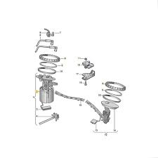 4G0919050C Fuel Pump Assembly Diesel Type For 11-18 Audi A6 C7 Tag-F-06