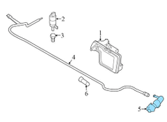 Headlight Washer Nozzle Compatible With BMW 5 Series F10 Headlight Washer Nozzle Left 61677149885 61677377667 7149885 7377667 & Right 61677149886 61677377668 61677149886 7149886