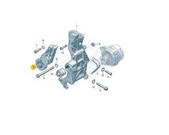 Belt Tensioner With Pulley 058903133 Compatible With AUDI A4