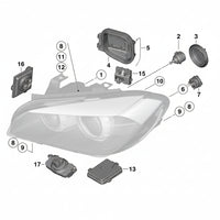 Headlight Ballast 63117237647 63117318327 63127172536 63127250624 For BMW 3 Series E90 & 5 Series F10, X1 E84, 7 Series F02 Tag-BL-24