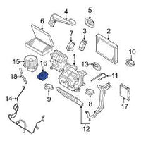 AC Heater Blower Motor Resistor LR031677 Compatible with LAND ROVER DISCOVERY IV (L319) | LR4 RANGE ROVER SPORT I (L320)