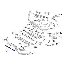 Front Bumper Grill 39829864 Compatible With VOLVO XC90 II (256) (2015-2018) Tag No.204