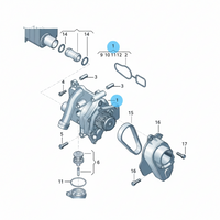 Exhaust Gas Recuperation EGR Assembly 6421401760 A6421401760 Compatible With MERCEDES BENZ W166 (642 Engine Diesel)