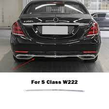 Rear Bumper Chrome 2228853100 Compatible With MERCEDES BENZ S-CLASS W222 2018-2020 Tag No.133