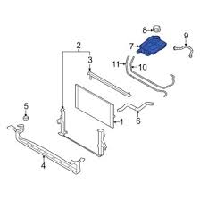 Coolant Hose Pipe 31368673 Compatible With VOLVO  VOLVO XC40 (536) & VOLVO XC60 II (246) Tag no.496