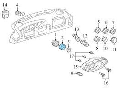 Front Left/Right ABS Wheel Speed Sensor 2049052905 2049057900 2049054305 2049054405 2049057502 Compatible With MERCEDES-BENZ C-CLASS W204