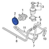 Booster Pump Wheeel 32427508865 Compatible With BMW E60 E66