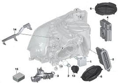 LED Angel Eye Module 63117398766 63117311243 For BMW 3 Series F30 & 3 Series GT F34 Tag-BL-113