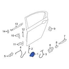 Front Right Door Lock Actuator Latch 51217202146 Compatible With BMW 2 Coupe (F22, F87) & 3 Series (E90) & 3 Series (F30, F80) & 3 Convertible (E93) & 3 Coupe (E92)