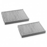 Cabin Air Filter E4938LB-2 & 64119366403 & LAK995/S 64119366403 64119366401 64119361717 64116996209 64116996208 64116996200 Compatible With BMW 5 (G30, F90) & 6 Gran Turismo (G32) & 7 (G11, G12) Tag : 98