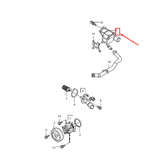 WATER TEMPERATURE 31422105 Compatible With VOLVO XC60 Tag No.128