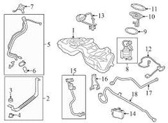 Fuel Pump Control Module 16147371832 16147276073 16147411596 Compatible with BMW 1 Series (F20) & 3 Series (F30, F80) & 3 Gran Turismo (F34) & 5 Series (F10) & 6 Convertible (F12) & 7 Series (F01, F02, F03, F04) & X3 (F25) & X5 (F15, F85) Tag-FR-06